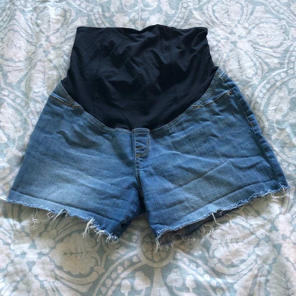 Maternity Cut Off Shorts